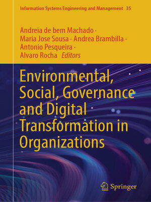 cover image of Environmental, Social, Governance and Digital Transformation in Organizations